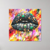 Kiss Board Canvas Print Picture Version 4 Leinwanddruck (Vorderseite)