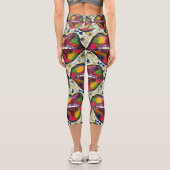 Kiss Capri Leggings (Rückseite)