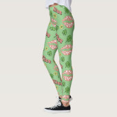 Kiss Clover Lips St. Patrick's Day Leggings (Links)