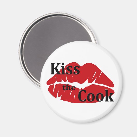 Kiss das Cook Magnet (Vorderseite/Rückseite)