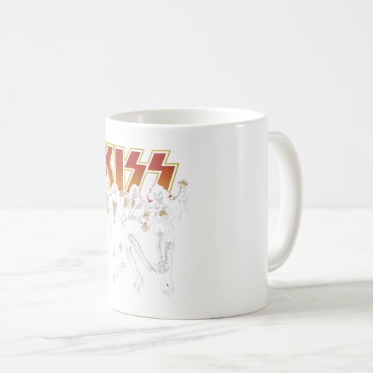 Kiss Destroyer Coon Kaffeetasse (VorderseiteRechts)