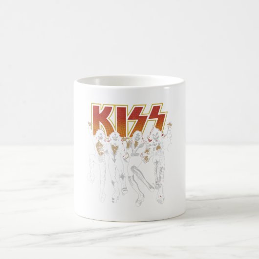 Kiss Destroyer Coon Kaffeetasse (Mittel)