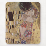 Kiss Detail - Gustav Klimt Mousepad<br><div class="desc">Berühmtes romantisches Gemälde von Gustav Klimt. Das Kiss ist ein wunderschönes Meisterwerk für echte Kunstliebhaber,  ein wunderbares Detail dieses klassischen Gemäldes.</div>