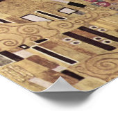 Kiss Detail - Gustav Klimt Poster (Ecke)