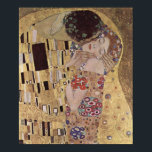 Kiss Detail - Gustav Klimt Poster<br><div class="desc">Berühmtes romantisches Gemälde von Gustav Klimt. Das Kiss ist ein wunderschönes Meisterwerk für echte Kunstliebhaber,  ein wunderbares Detail dieses klassischen Gemäldes.</div>