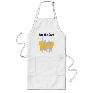Kiss die Cook Custom Tableware Schürze