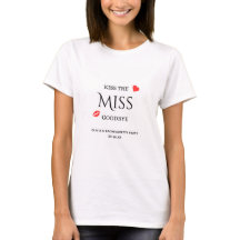 Kiss die Miss Goodbye Junggeselinnen-Abschied Wome