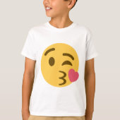 Kiss Emoji T-Shirt (Vorderseite)