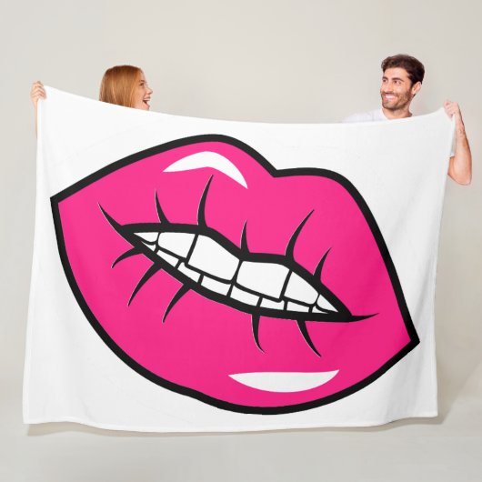 Kiss Fleecedecke (Beispiel)