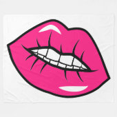 Kiss Fleecedecke (Vorderseite (Horizontal))