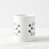 Kiss für Glück Kaffeetasse (Mittel)