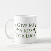 Kiss für Glück Kaffeetasse (Links)