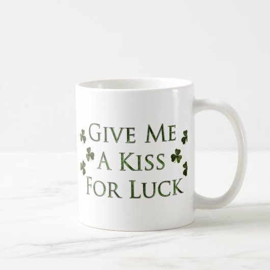 Kiss für Glück Kaffeetasse (Rechts)