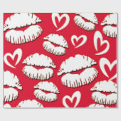 Kiss Geschenkpapier (Flach)