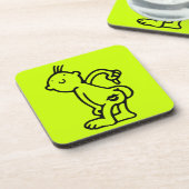 Kiss Getränkeuntersetzer (Linke Seite)