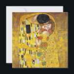 Kiss - Gustav Klimt - Flachgrüßkarte Karte<br><div class="desc">Gustav Klimt - Kunstkarte</div>