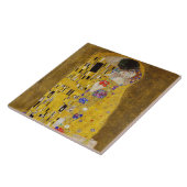 Kiss - Gustav Klimt Fliese (Seite)