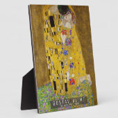 Kiss - Gustav Klimt Fotoplatte (Seite)