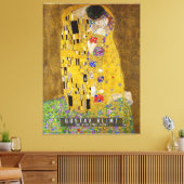 Kiss - Gustav Klimt Leinwanddruck (Insitu (Wohnzimmer))