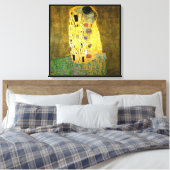 Kiss ~ Gustav Klimt Leinwanddruck (Insitu (Schlafzimmer))