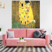 Kiss - Gustav Klimt Leinwanddruck (Insitu (Wohnzimmer))