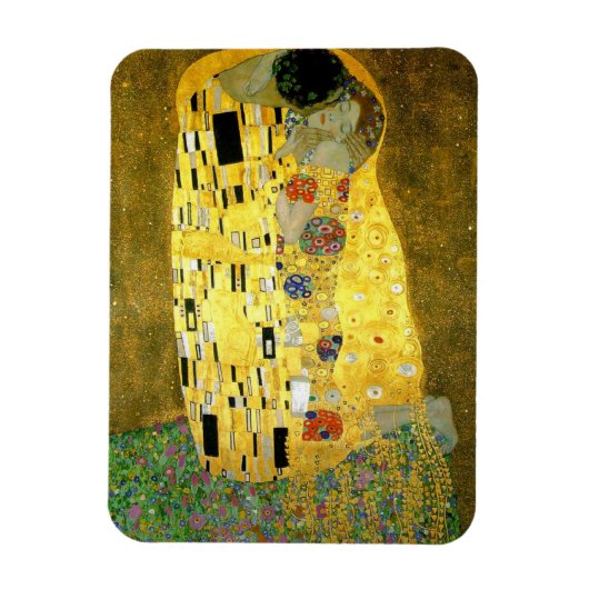Kiss ~ Gustav Klimt Magnet (Vertikal)