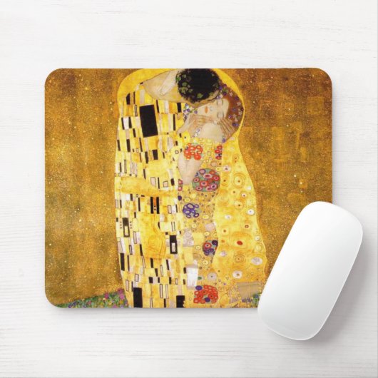 Kiss Gustav Klimt Mousepad (Mit Mouse)