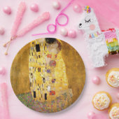 Kiss Gustav Klimt Pappteller (Party)