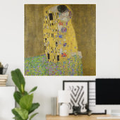 Kiss Gustav Klimt Poster (Heimbüro)