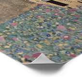 Kiss - Gustav Klimt Poster (Ecke)