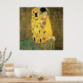 Kiss - Gustav Klimt Poster (Küche)