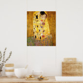 Kiss Gustav Klimt Poster (Küche)