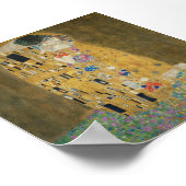 Kiss - Gustav Klimt Poster (Ecke)