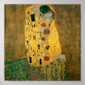 Kiss - Gustav Klimt Poster (Vorne)