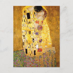 Kiss Gustav Klimt Postkarte