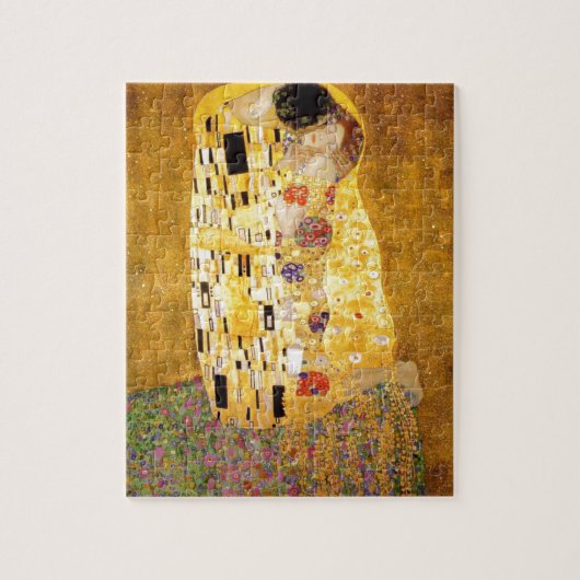 Kiss Gustav Klimt Puzzle (Vertikal)