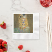 Kiss - Gustav Klimt Serviette (Beispiel)