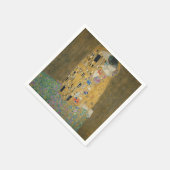 Kiss - Gustav Klimt Serviette (Ecke)