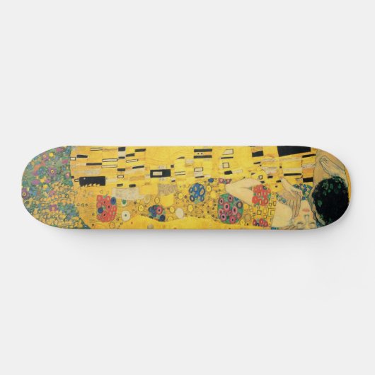 Kiss - Gustav Klimt Skateboard (Horizontal)