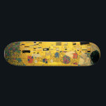 Kiss - Gustav Klimt Skateboard<br><div class="desc">Berühmtes romantisches Gemälde von Gustav Klimt. Der Kuss ist ein wunderschönes Meisterwerk für echte Kunstliebhaber.</div>