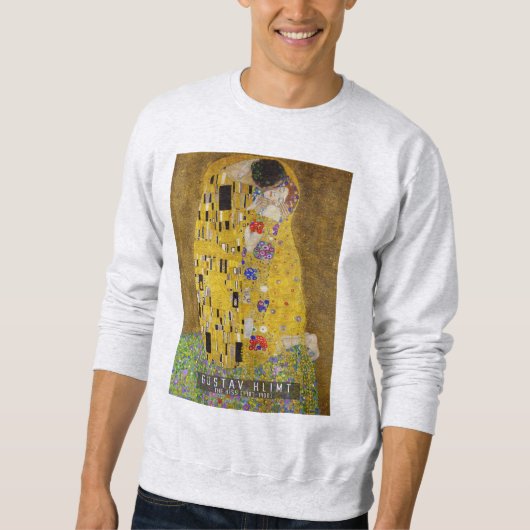 Kiss - Gustav Klimt Sweatshirt (Vorderseite)