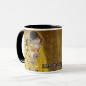 Kiss - Gustav Klimt Tasse (Vorderseite Links)
