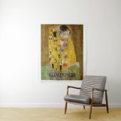 Kiss - Gustav Klimt Wandteppich (Beispiel)