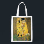 Kiss - Gustav Klimt Wiederverwendbare Einkaufstasche<br><div class="desc">Berühmtes romantisches Gemälde von Gustav Klimt. Das Kiss ist ein wunderschönes Meisterwerk für echte Kunstliebhaber,  das sich durch seine hervorragende Qualität auf Zazzle auszeichnet und daher auch auf viele großartige Geschenkideen von Klimt bedruckt werden kann.</div>