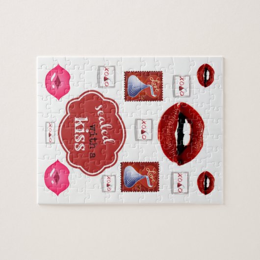 Kiss Jigsaw Puzzle (Horizontal)