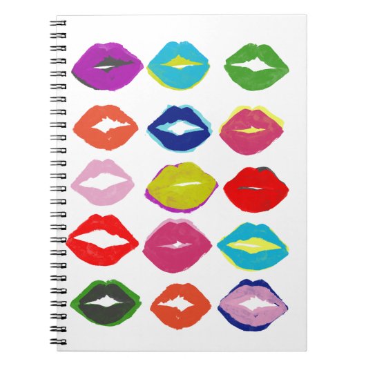 Kiss Kiss Notizblock (Vorderseite)