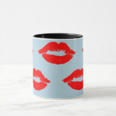KISS KISSES HUSBAND BOYFRIEND Kaffee-Umarmungen Tasse (Zentrum)