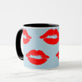 KISS KISSES HUSBAND BOYFRIEND Kaffee-Umarmungen Tasse (Vorderseite Links)