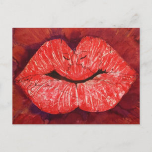 Kiss & libs Postkarte
