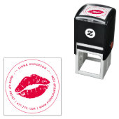 Kiss Lip Make-up Artist Permastempel (Beispiel)